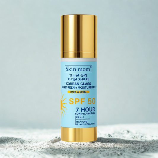 Sunscreen SPF 50+moisturizer