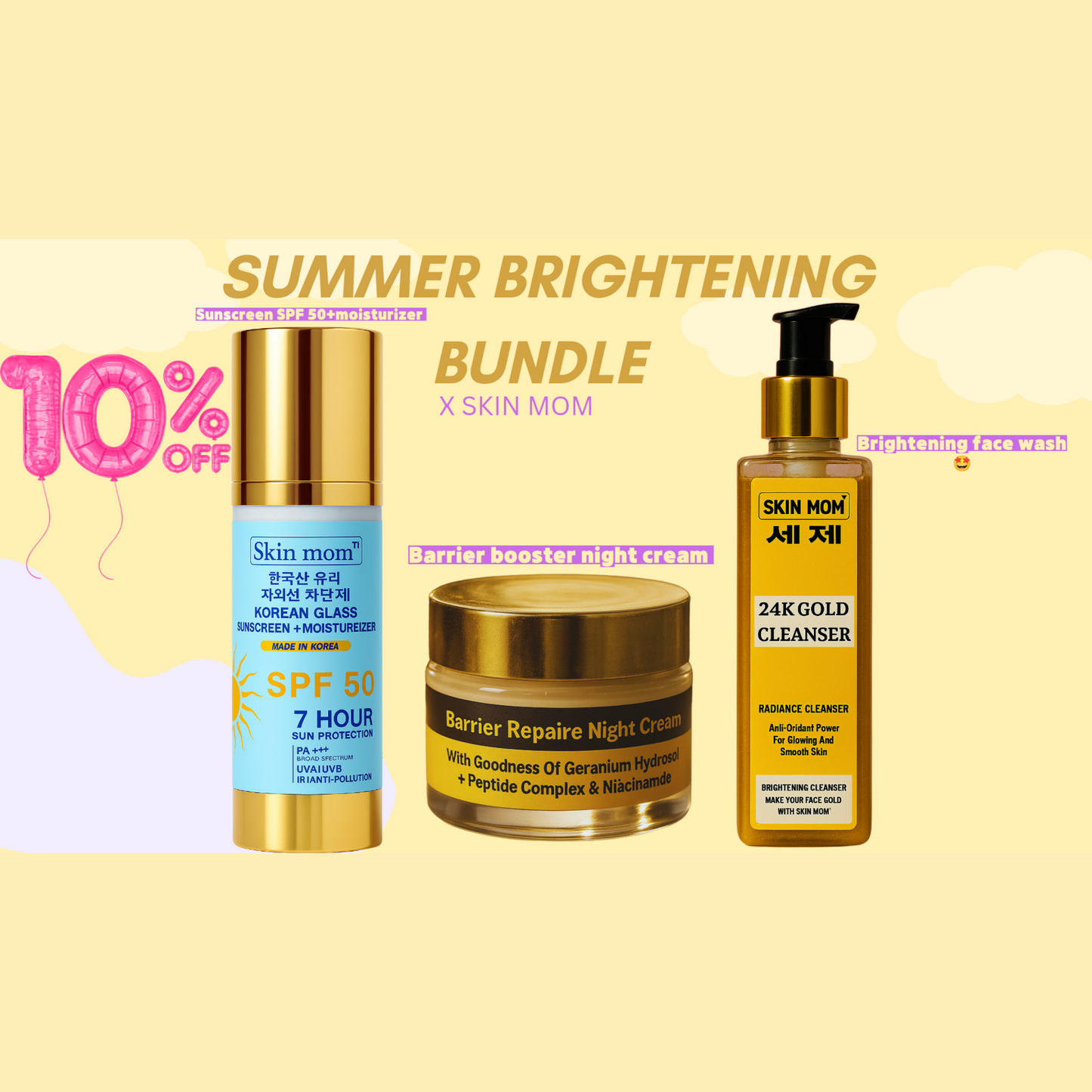 Summer Brightening Combo Kit