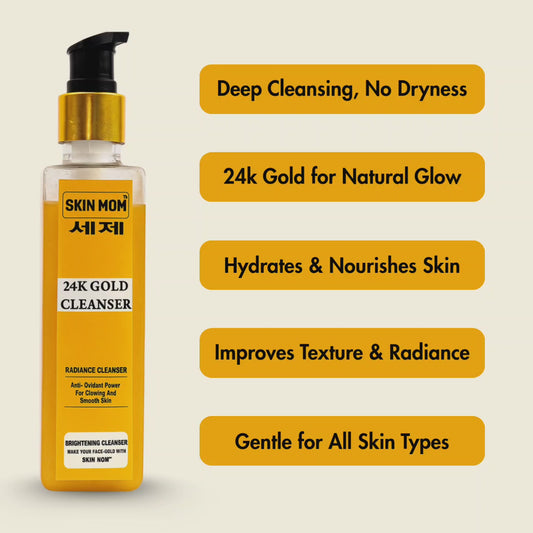 24k Gold Brightening Cleanser
