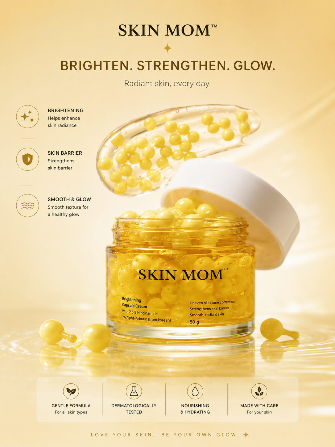 Glow capsule cream